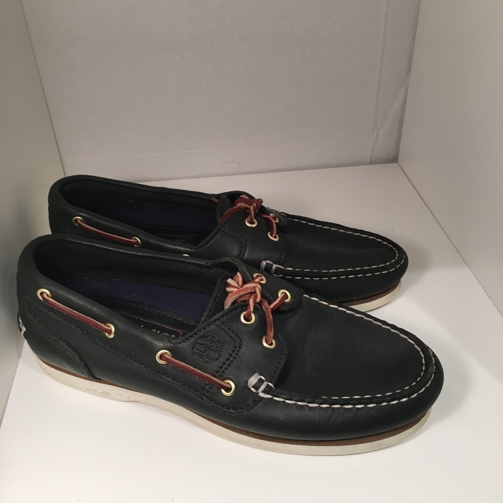 Timberland Shoes Size 8M Blue SB-J